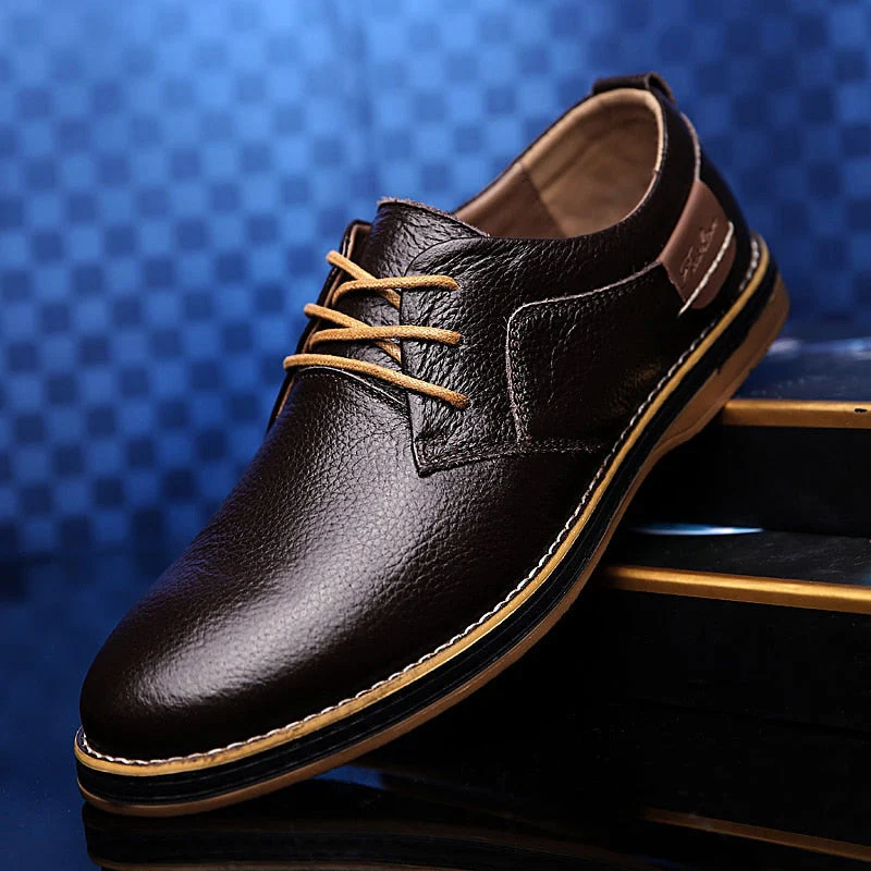 Hochwertige Herrenleder-Oxfordschuhe in verschiedenen Farben - Image 5