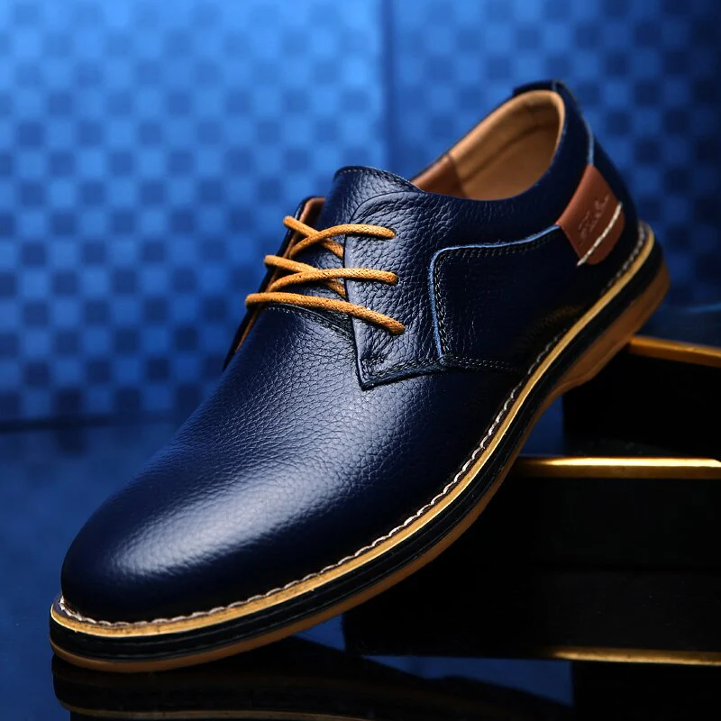 Hochwertige Herrenleder-Oxfordschuhe in verschiedenen Farben - Image 6