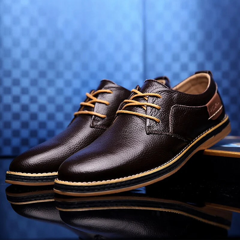 Hochwertige Herrenleder-Oxfordschuhe in verschiedenen Farben - Image 7