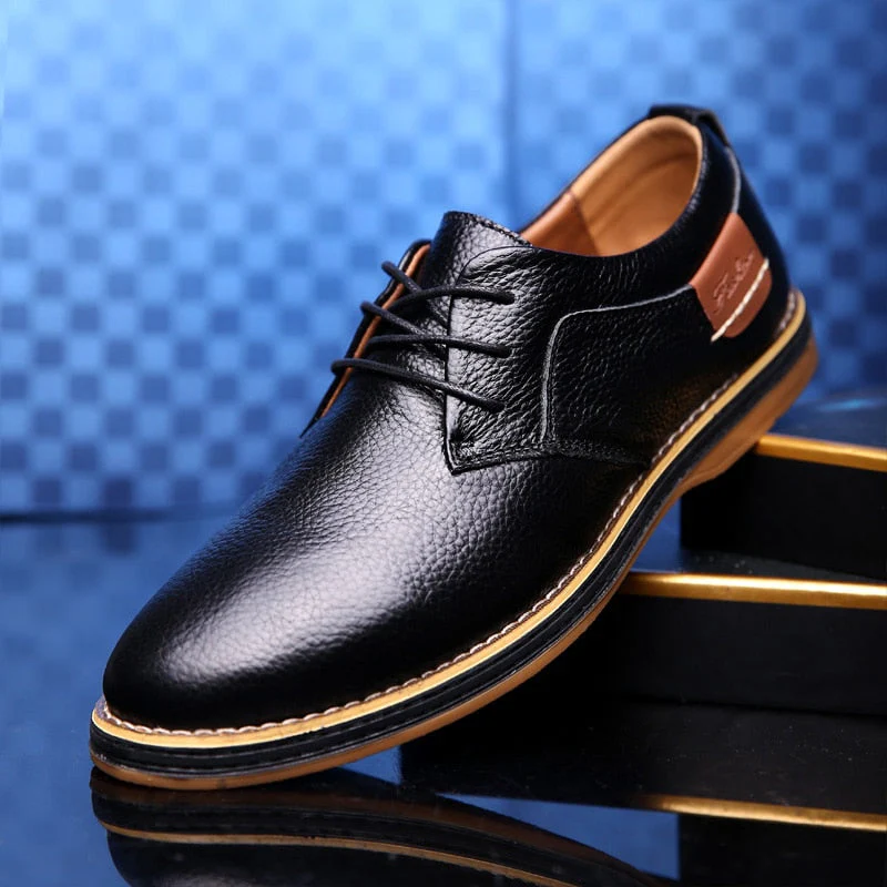 Hochwertige Herrenleder-Oxfordschuhe in verschiedenen Farben - Image 8