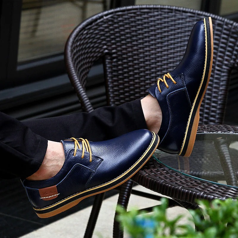 Hochwertige Herrenleder-Oxfordschuhe in verschiedenen Farben - Image 9
