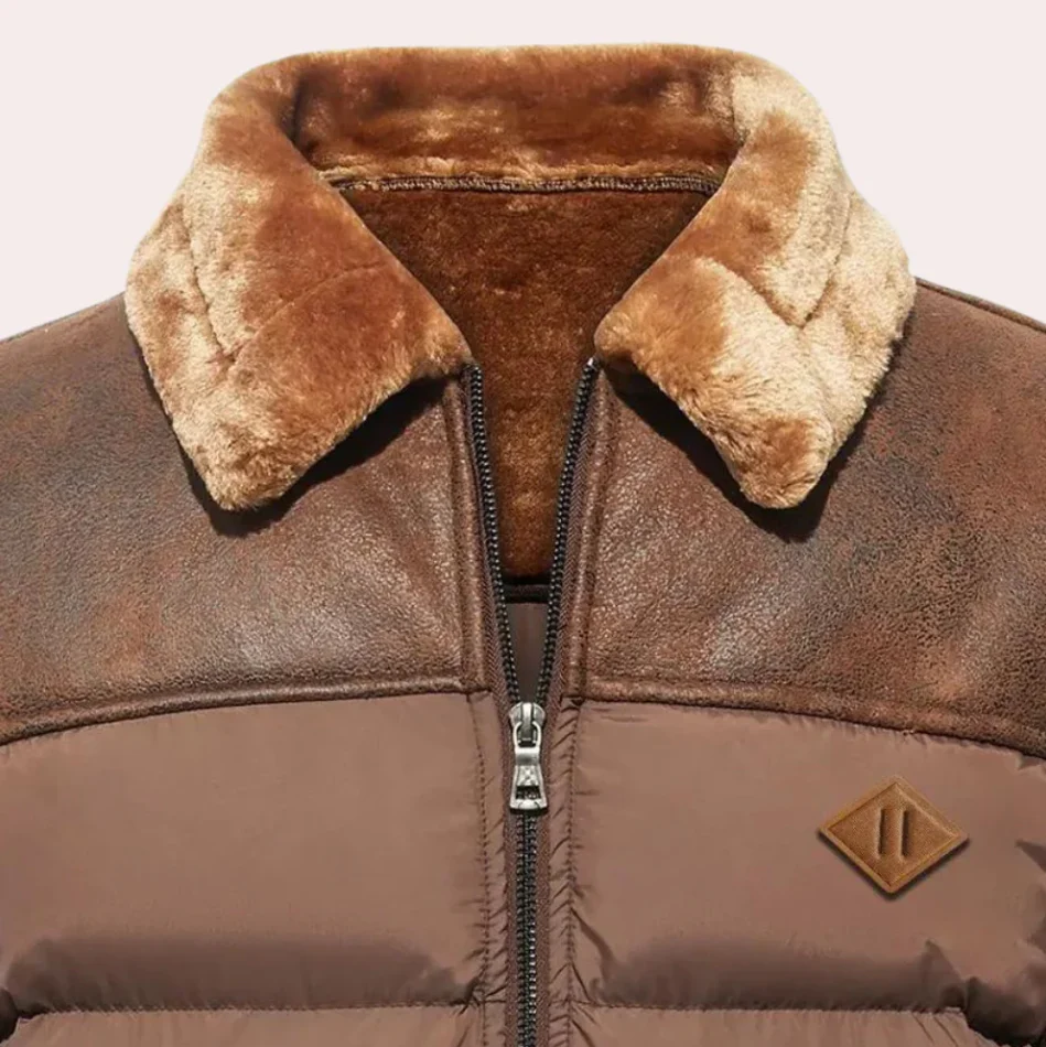 Hochwertige, kuschelige Winterjacke für Herren - Image 6