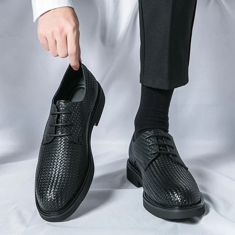 Hochwertige Lederoxfords für Herren - Image 2