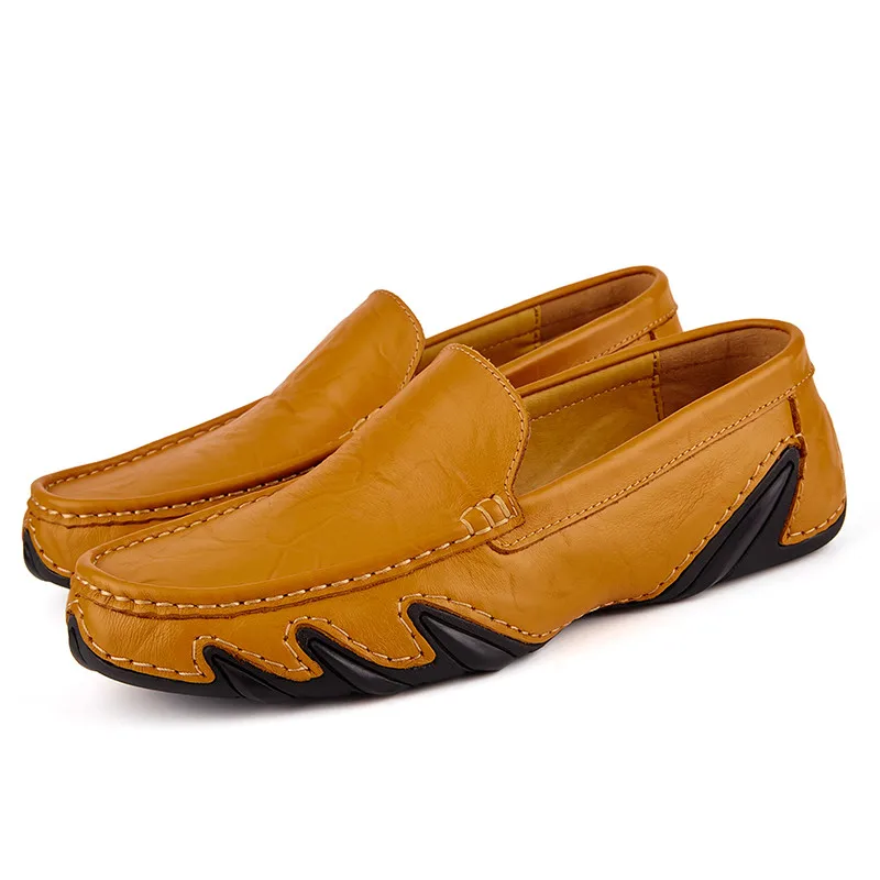Hochwertige Leder Slipper für Herren - Image 6