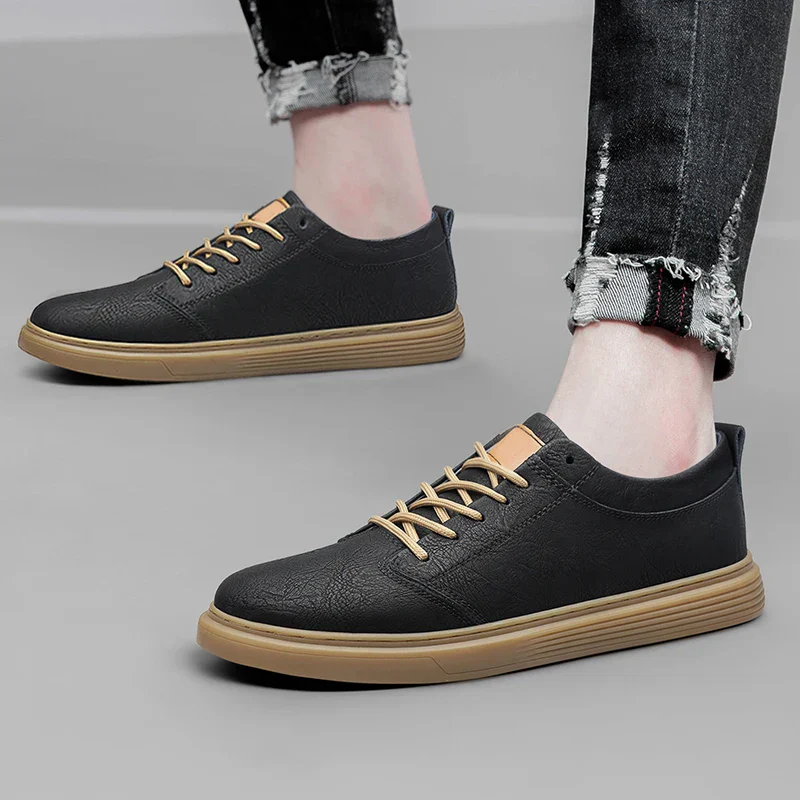 Hochwertige Leder-Sneaker für Herren - Image 13