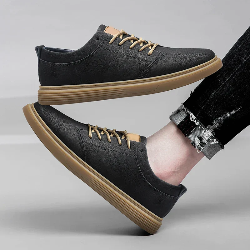 Hochwertige Leder-Sneaker für Herren - Image 14