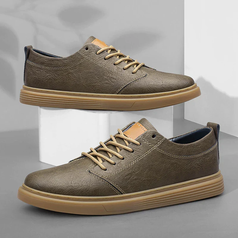 Hochwertige Leder-Sneaker für Herren - Image 2