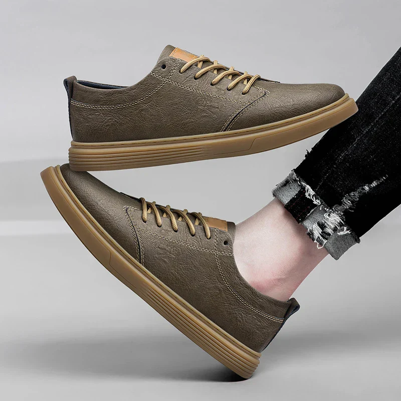 Hochwertige Leder-Sneaker für Herren - Image 6