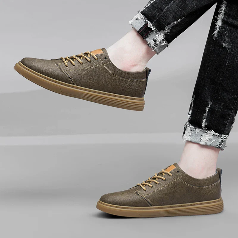 Hochwertige Leder-Sneaker für Herren - Image 9