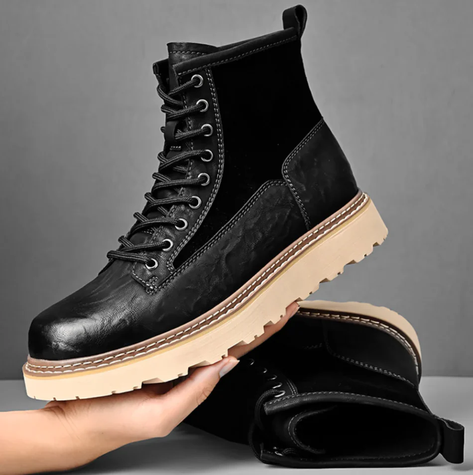 Hochwertige und stilvolle Herren Stiefel aus Leder - Image 6