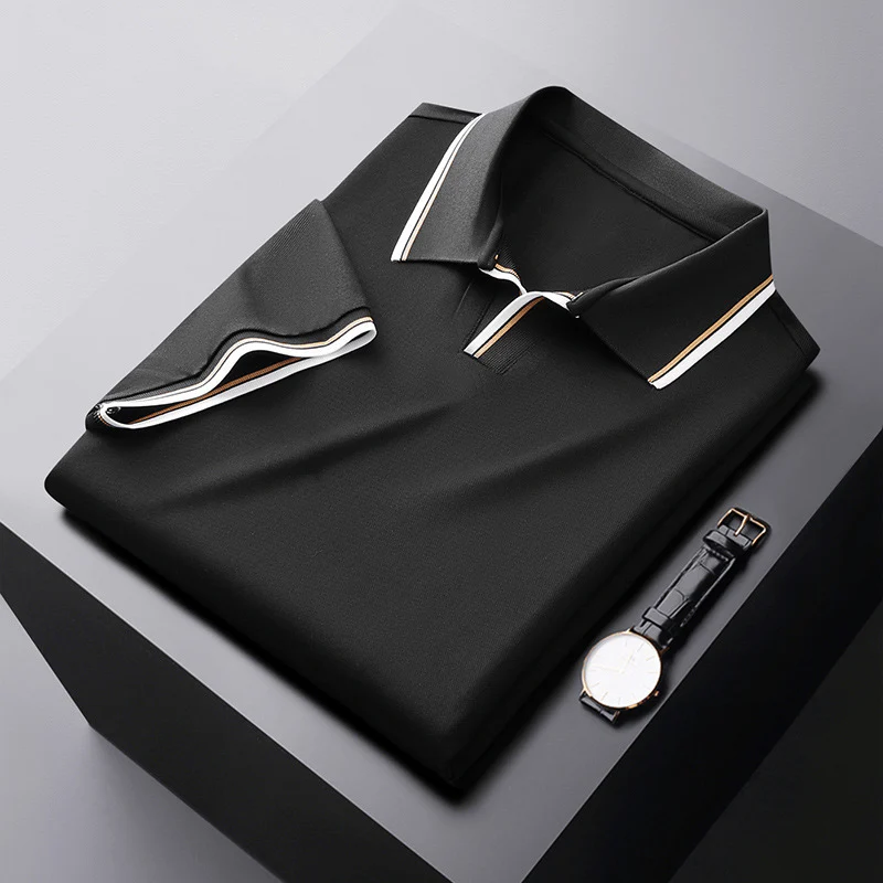 Hochwertiges Seidenpoloshirt für Herren - Image 10