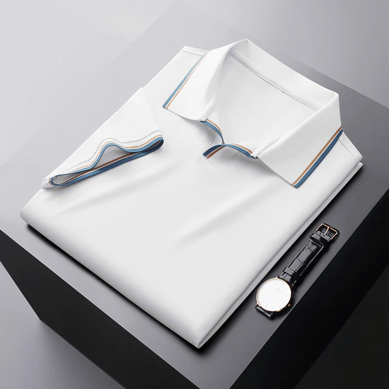 Hochwertiges Seidenpoloshirt für Herren - Image 11