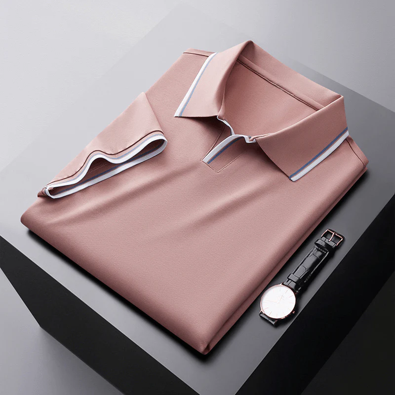 Hochwertiges Seidenpoloshirt für Herren - Image 7