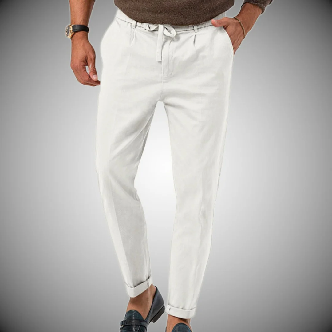 Elegante Herren Leinen Hose für jeden Tag – Modisch und Vielseitig - Image 3