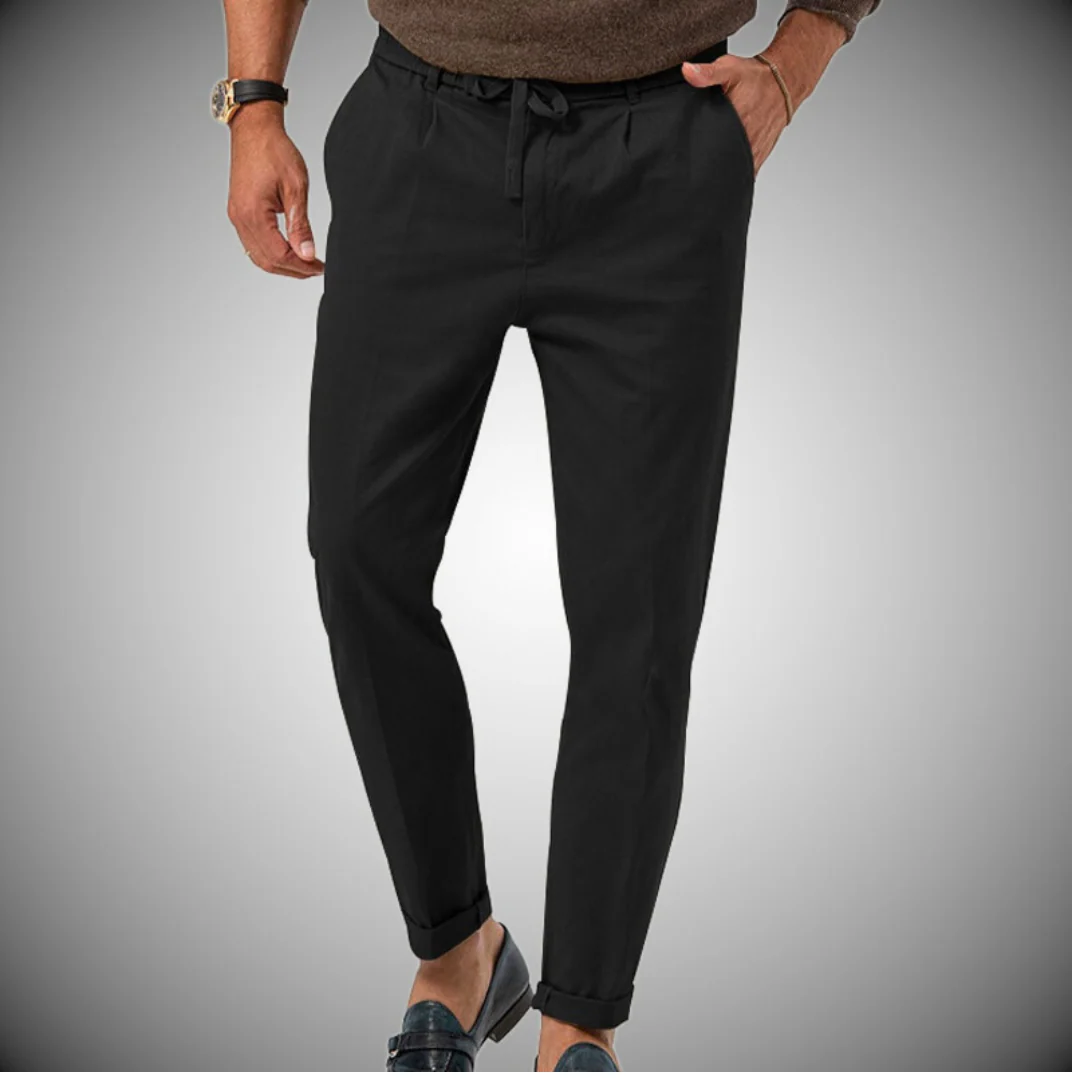 Elegante Herren Leinen Hose für jeden Tag – Modisch und Vielseitig - Image 4