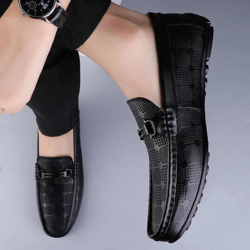 Italienischer Herrenloafer aus echtem Leder - Image 3
