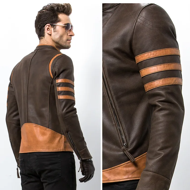 Elegante Herren Lederjacke im einzigartigen Design - Image 4