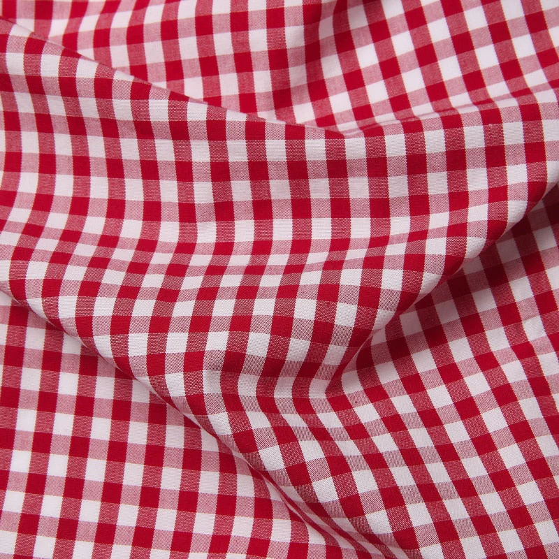 Kariertes Kurzarm Baumwollhemd Herren Business Casual - Image 6