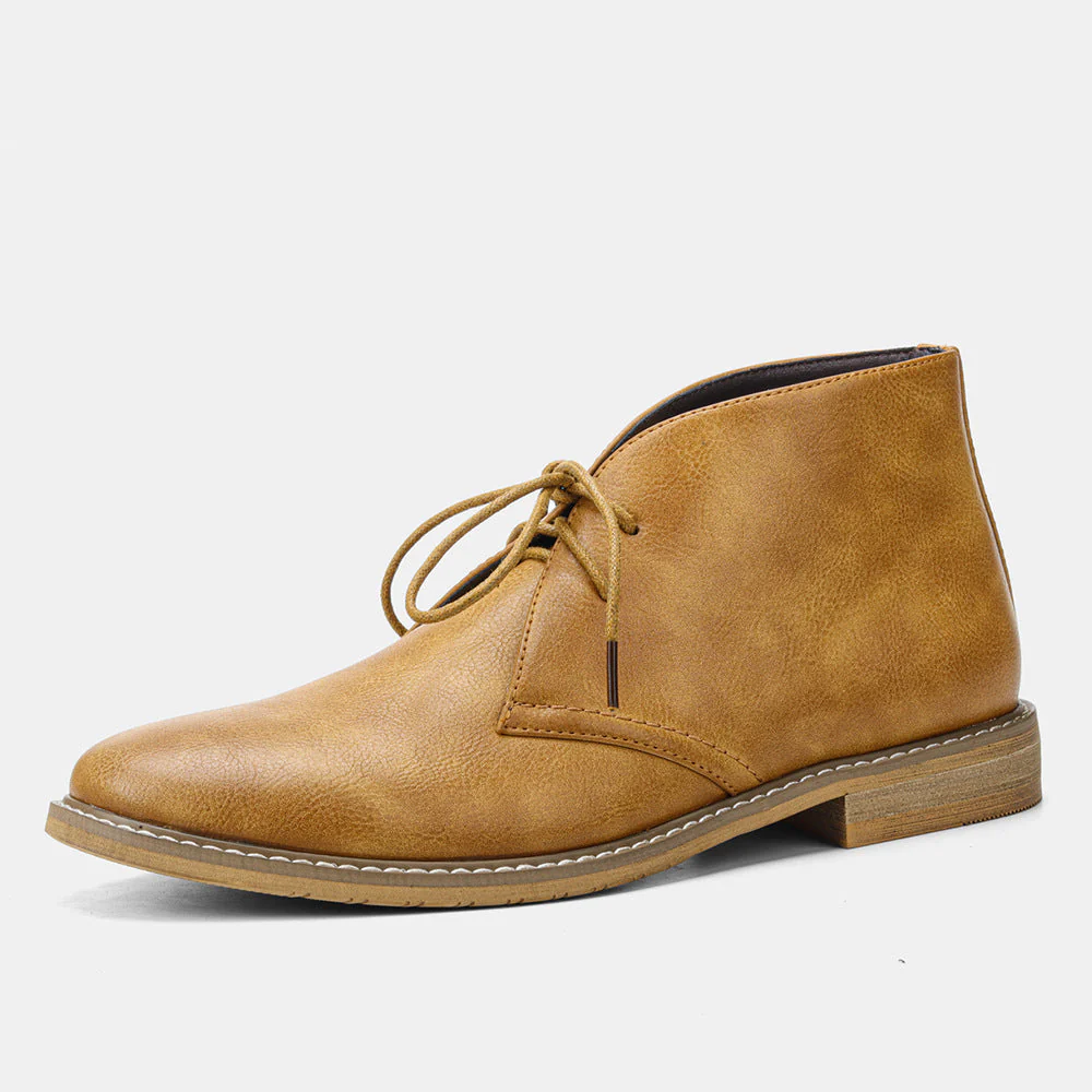 Klassische Herren-Desert Boots im Vintage-Stil - Image 4