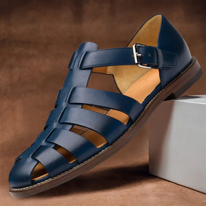 Klassische Herren Ledersandalen für Stil und Komfort - Image 5