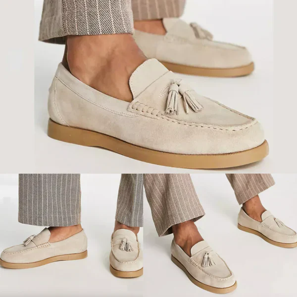 Klassische Herren-Loafer aus Wildleder, elegant und komfortabel - Image 2