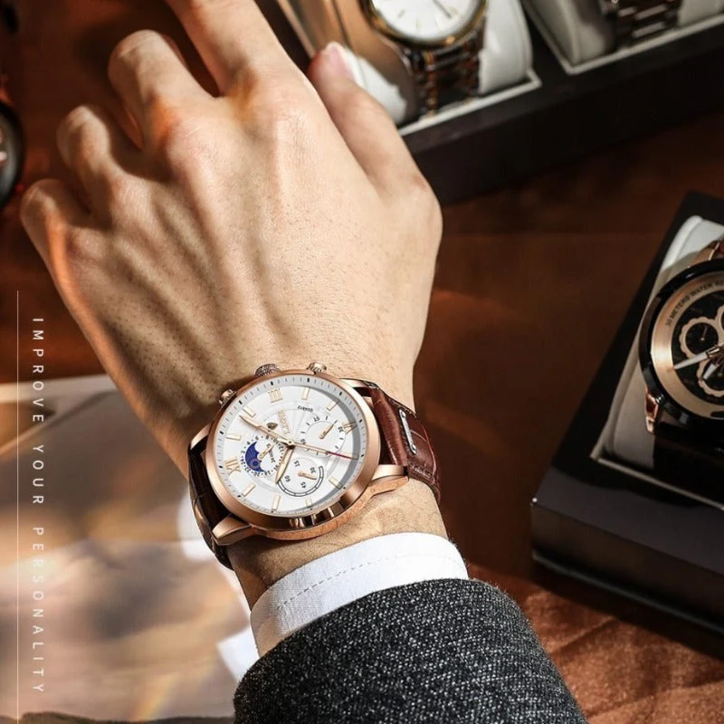 Elegante Klassische Herren Sportuhr - Image 3