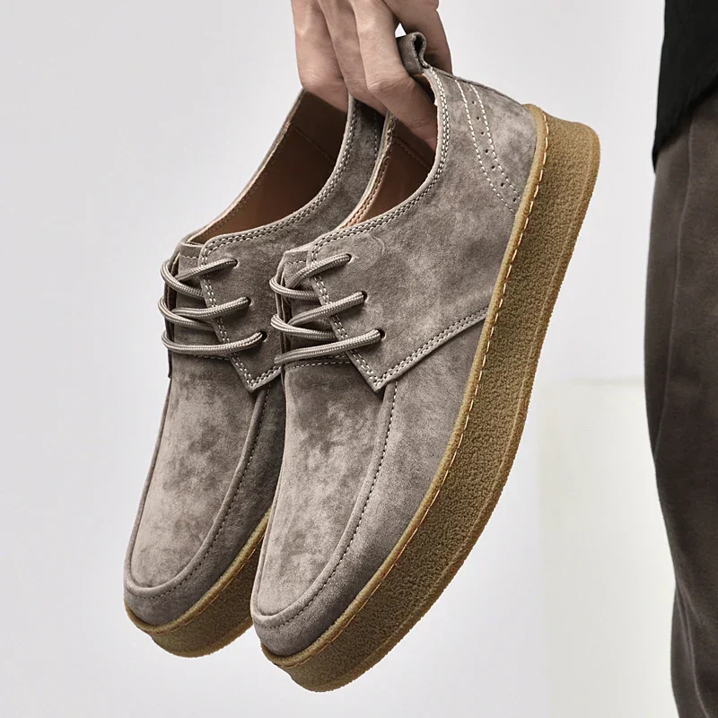 Klassische Wildleder Herren Schuhe - Image 2