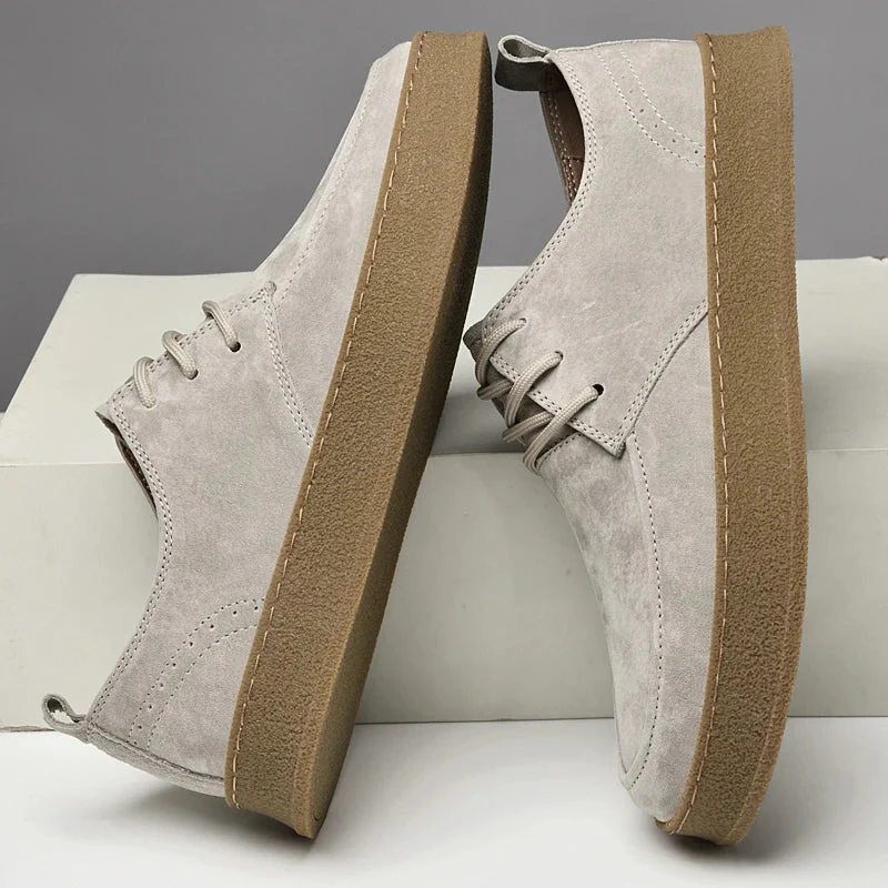 Klassische Wildleder Herren Schuhe - Image 4