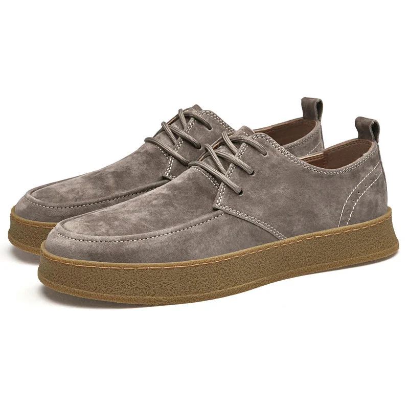Klassische Wildleder Herren Schuhe - Image 8