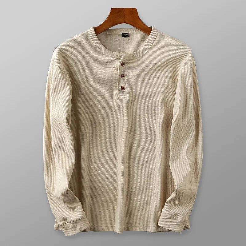Klassischer Herren Langarm Pullover - Image 3