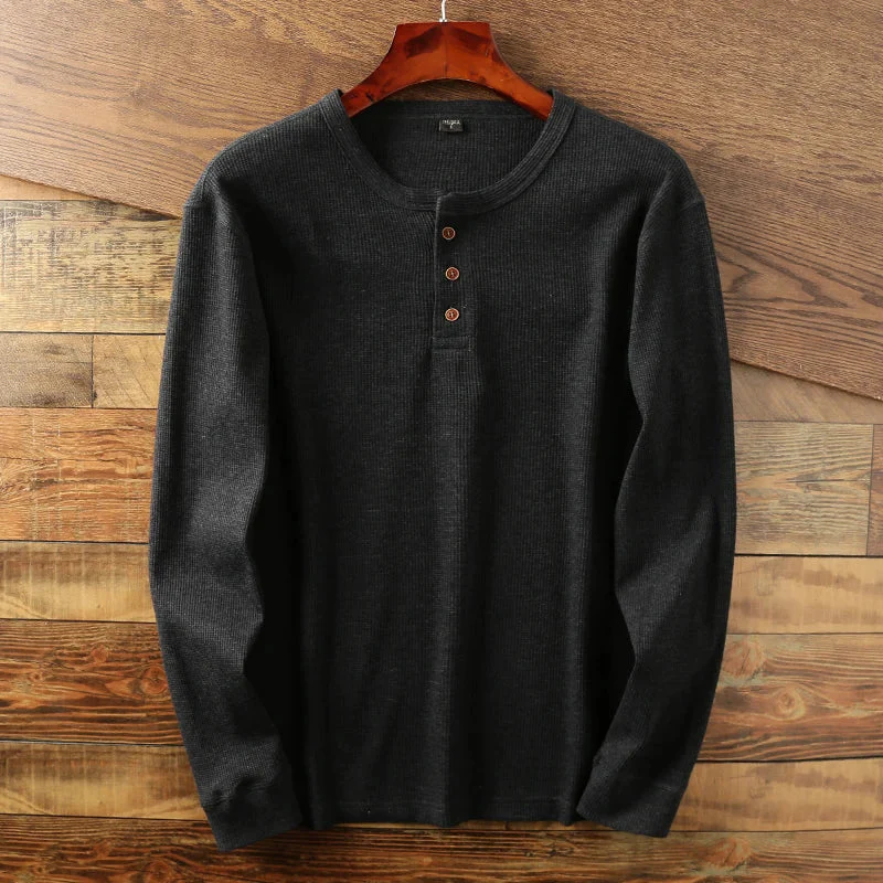 Klassischer Herren Langarm Pullover - Image 4