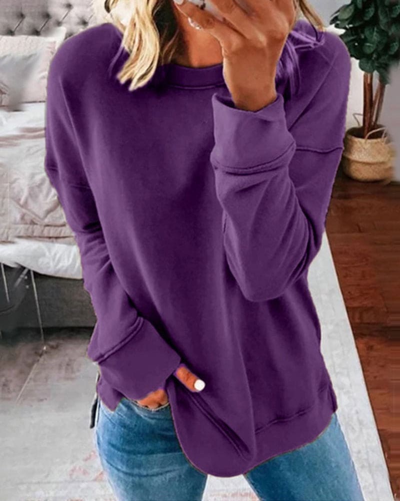 Klassisches Damen Sweatshirt- Weich und Bequem - Image 11