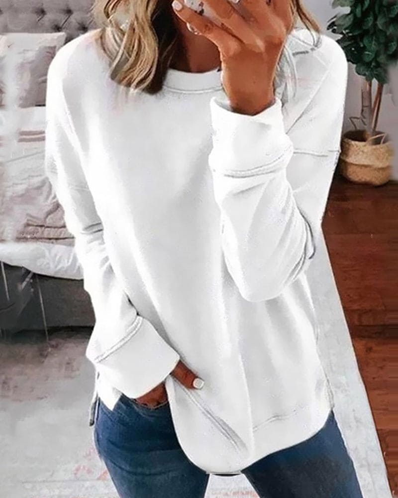 Klassisches Damen Sweatshirt- Weich und Bequem - Image 2