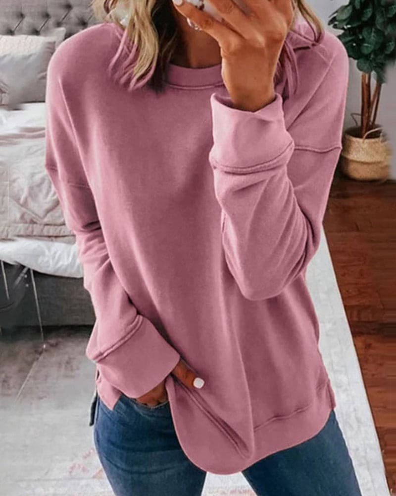 Klassisches Damen Sweatshirt- Weich und Bequem - Image 3