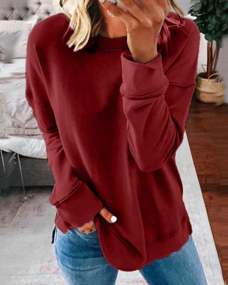 Klassisches Damen Sweatshirt- Weich und Bequem - Image 5