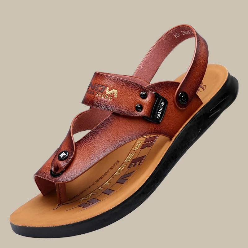 Komfortable Herren Sandalen mit Schnalle - Image 2