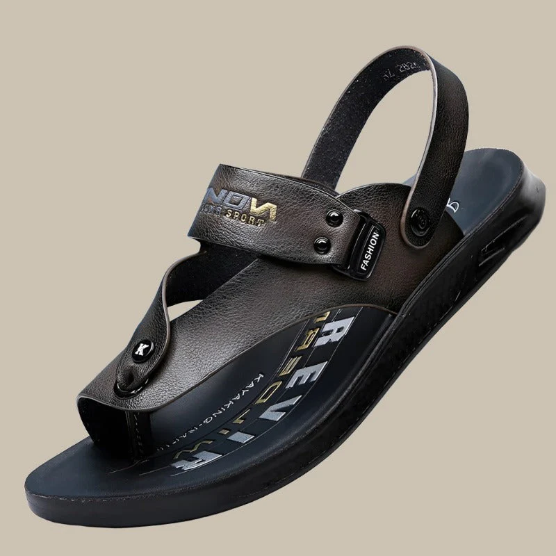 Komfortable Herren Sandalen mit Schnalle - Image 4