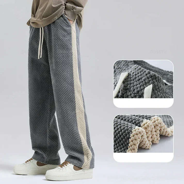 Komfortable Herren Cord-Jogginghose - Image 3