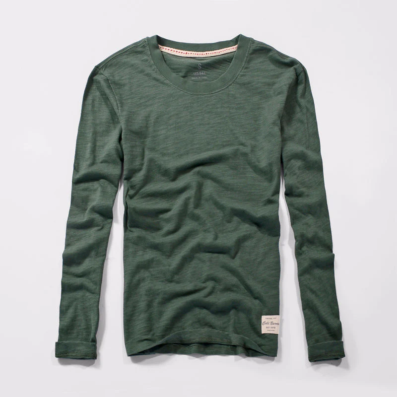 Langärmelige Herren Bluse aus Baumwolle - Image 2