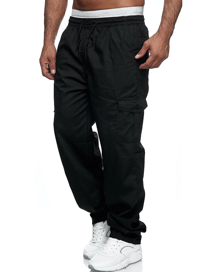 Langlebige und bequeme Herrenhose mit vielseitigen Taschen - ideal für Outdoor-Aktivitäten - Image 3
