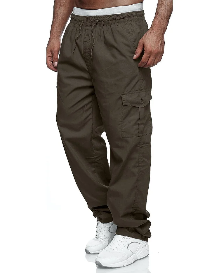 Langlebige und bequeme Herrenhose mit vielseitigen Taschen - ideal für Outdoor-Aktivitäten - Image 4