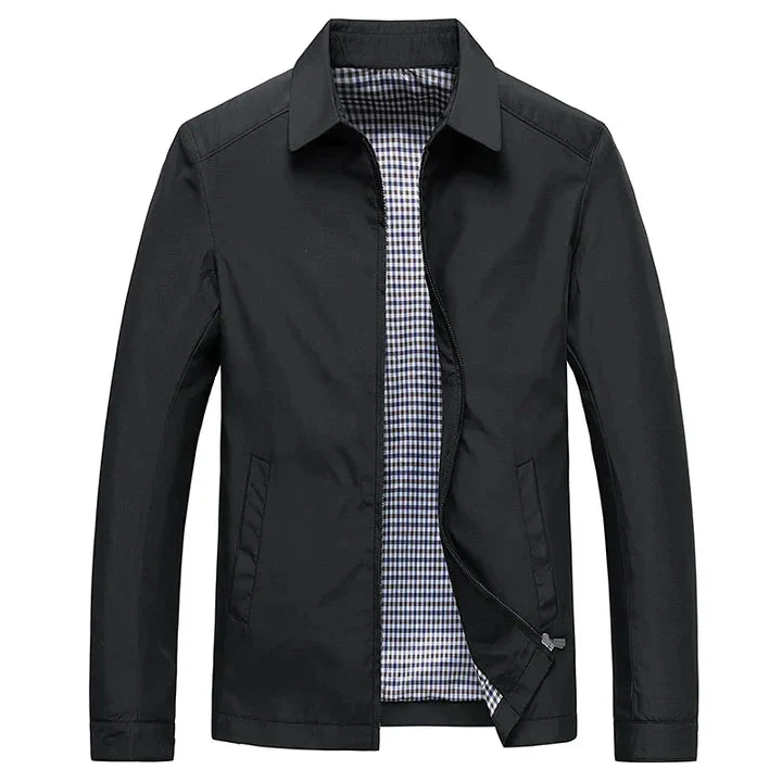 Klassische Winddichte Herren Übergangsjacke - Image 3