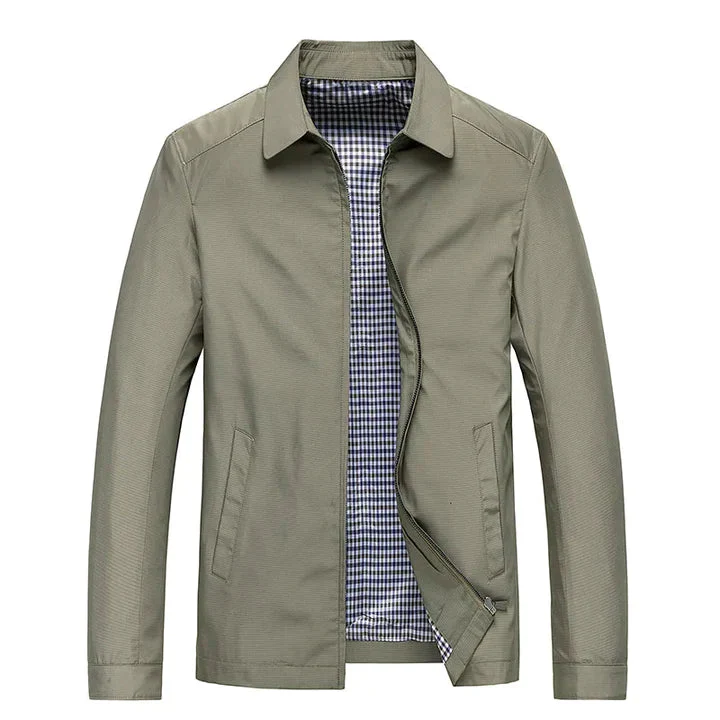 Klassische Winddichte Herren Übergangsjacke - Image 4