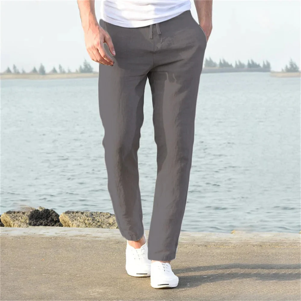 Leichte Herren Leinenhose, casual und komfortabel - Image 5