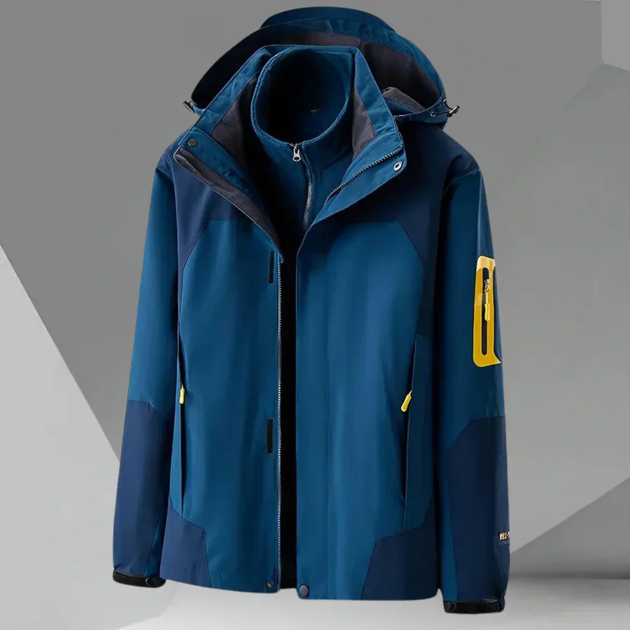 Hochwertige Herren-Windbreaker mit Kapuze - Image 2