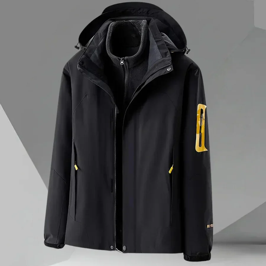 Hochwertige Herren-Windbreaker mit Kapuze - Image 3