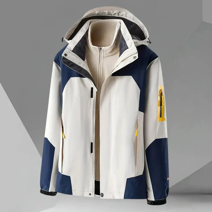 Hochwertige Herren-Windbreaker mit Kapuze - Image 4