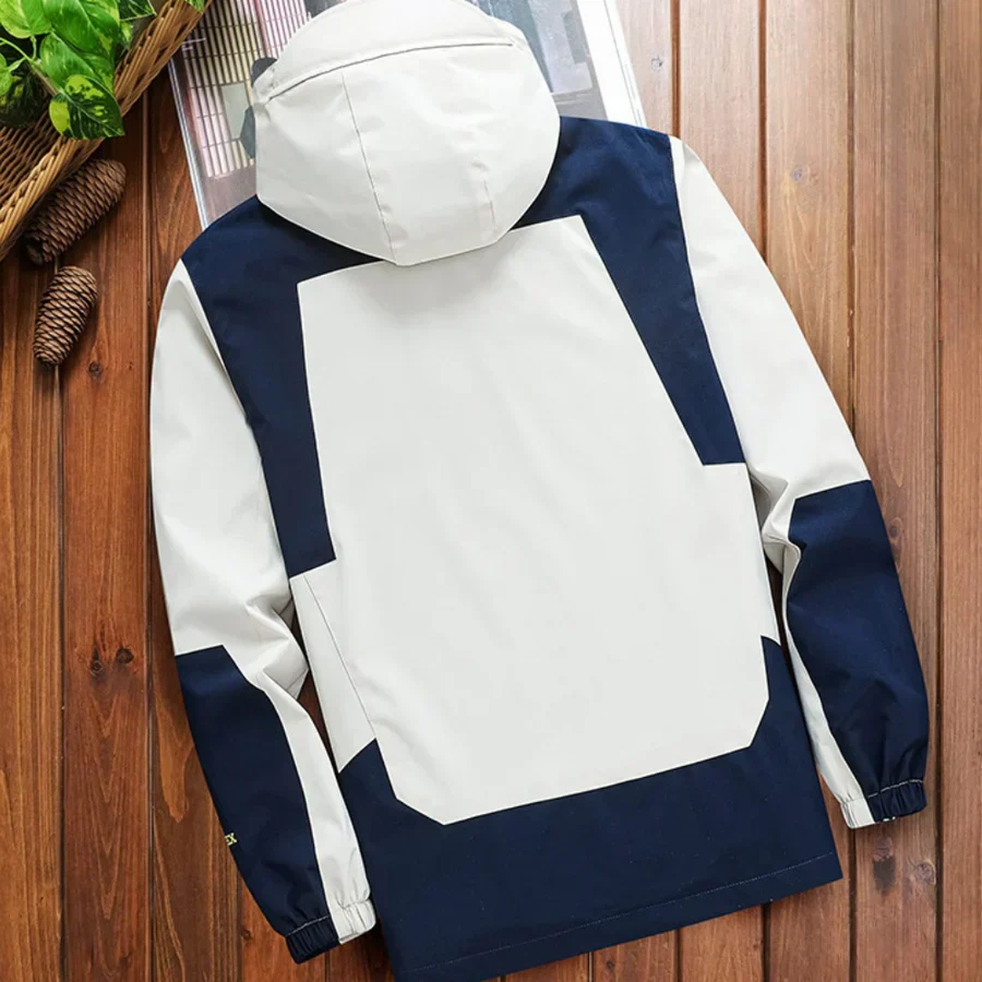 Hochwertige Herren-Windbreaker mit Kapuze - Image 6
