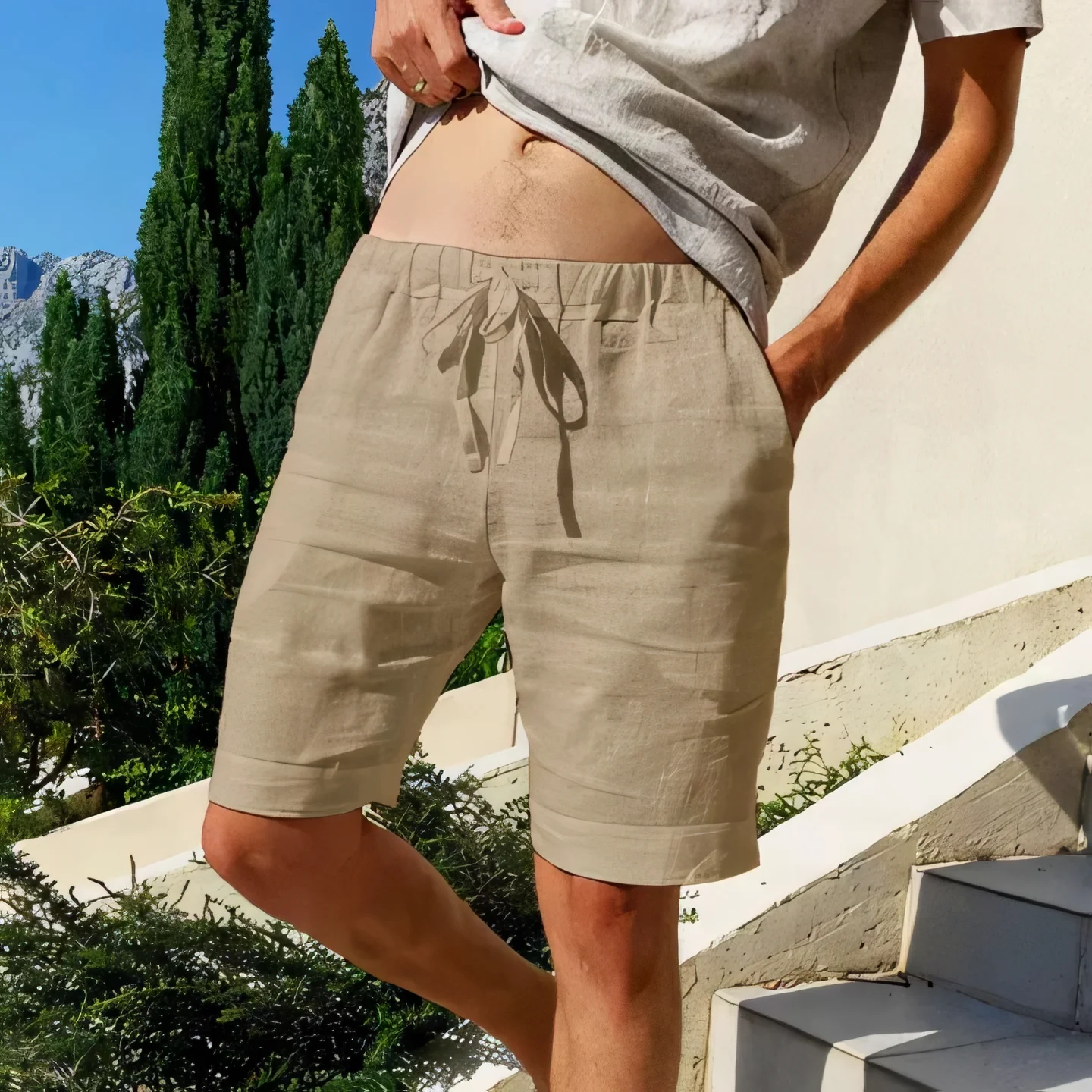 Lockere Freizeit Kurze Hose für Herren - Image 2