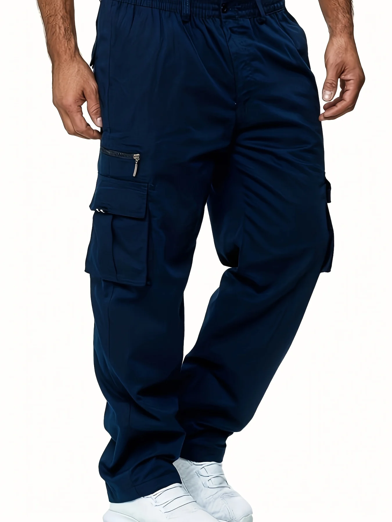 Lässige Komfortable Herren Cargo Hose - Image 5